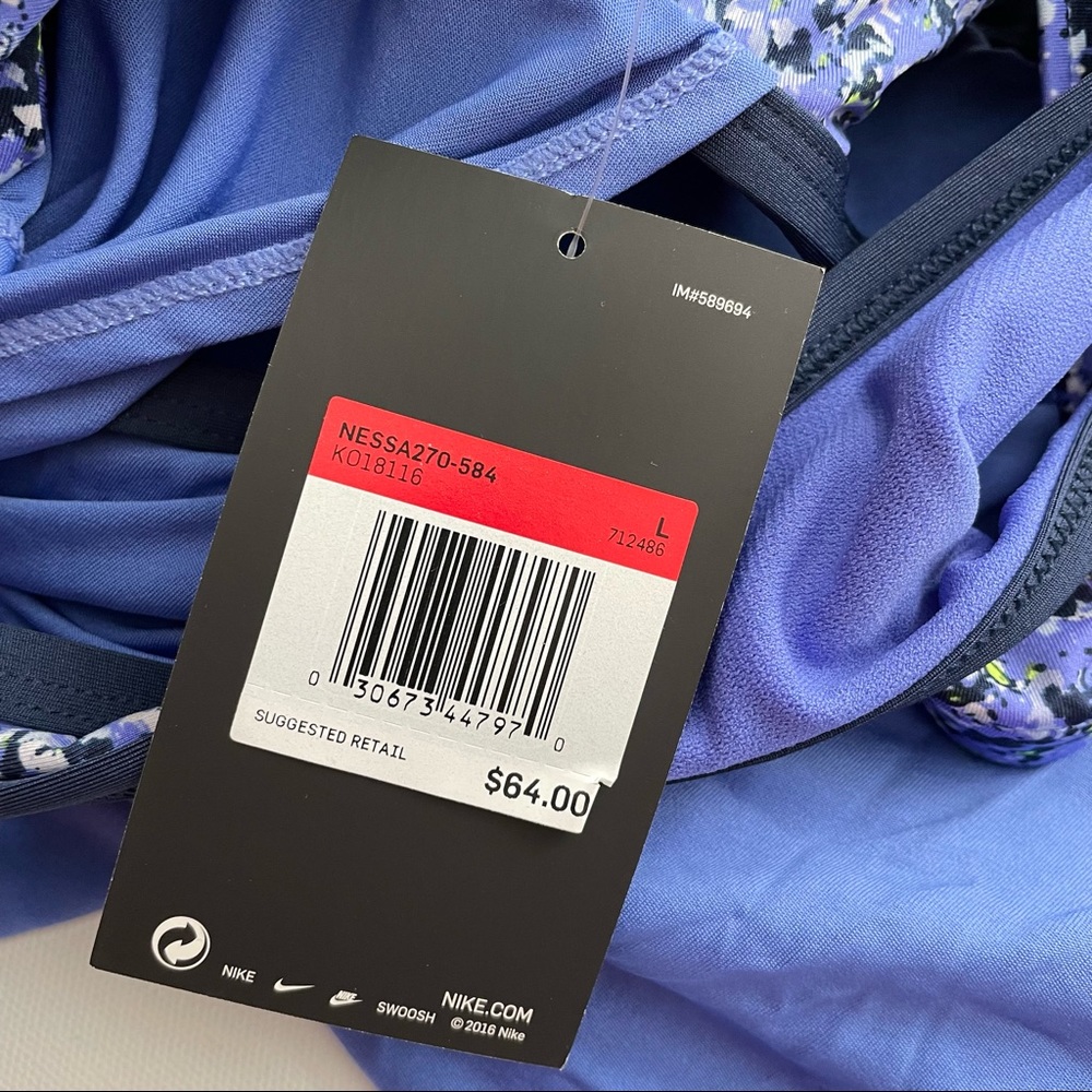 Nike Women’s Pixel Party Layered Tankini Top - Picture 9 of 12
